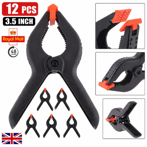 Large spring clamps - 12, x