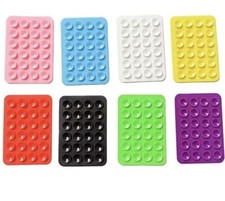 Silicone Adhesive Sticky Suction Pad For Mobile Phone Suction Cup Glass Desktop