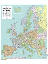 Map of Europe - Laminated