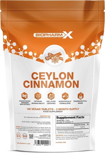 Cinnamon 6000mg 180 - , vegan