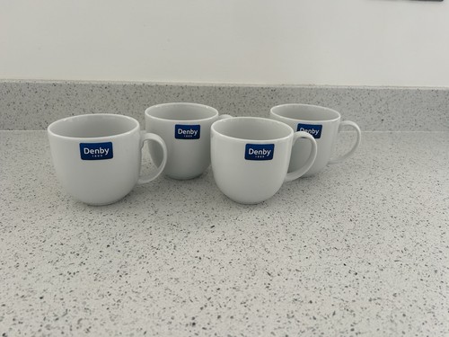 White denby mugs 4 - white,