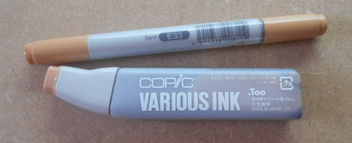E33 sand copic various - e33, ink
