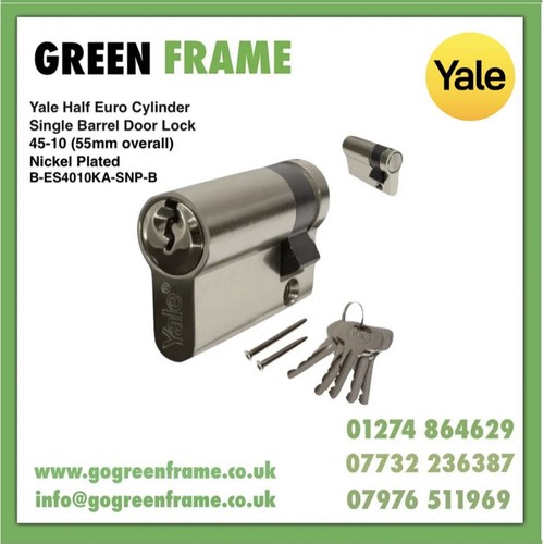 Yale pin half - half, cylinder