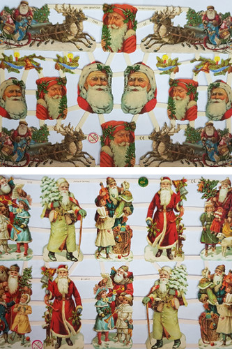 Vintage style christmas paper - christmas,