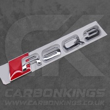 148 x 37mm Audi RSQ3 Chrome /