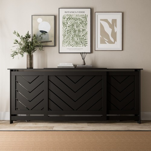 Radiator cover black - radiator,