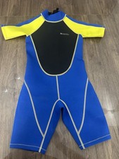 Mountain Warehouse Junior Kids Shorty Wetsuit Neoprene Girls Boys Age 9/10