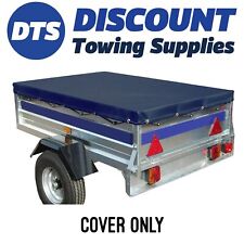 Daxara 147 Flat Quality Blue Water proof Trailer Cover 1500x1050mm & Bungee Cord