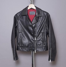ALL SAINTS Leather Jacket UK8 US4 EU36 Womens LOWELL Cropped Biker ALLSAINTS