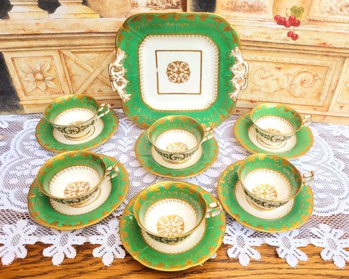 Antique minton tea cup set - tea,