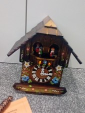 German Made Black Forest Cukoo Swiss Musical Movement Clock Brand New