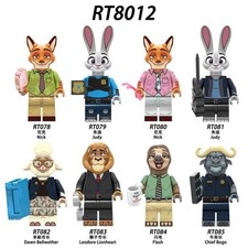 8 Custom Lego Disney Pixae