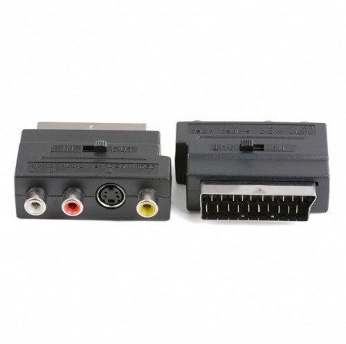 Scart plug rca composite - plug, to