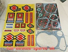 fits: SUZUKI LT 50 QUAD ATV 1984 - 2005 ENGINE GASKET SET KIT GASKETS