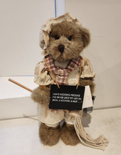 Character Teds Flame Homeware Collector Bear – Mop & Bucket – “Wedding Present"