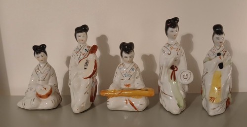 Japanese porcelain geisha - japanese,