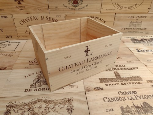 Wooden wine box crate 4 - wooden,