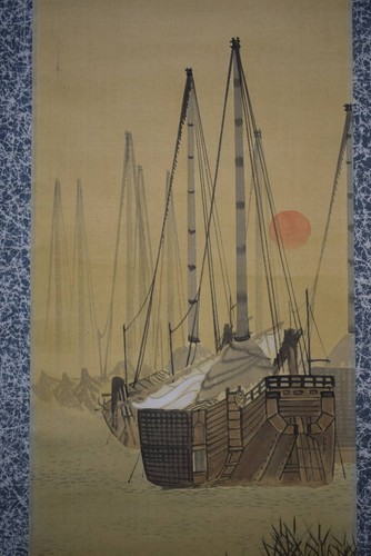 Japanese painting hanging - japanese,