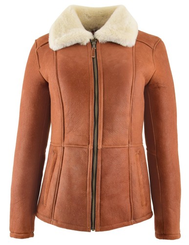 Womens real sheepskin - real, jacket
