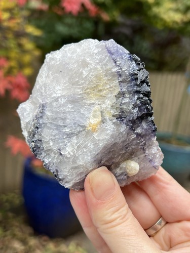 Blue john fluorite - john, mineral