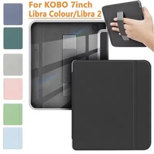 For 7" Kobo Libra Colour / Libra 2 Magnetic Smart Case Handstrap eReader Cover