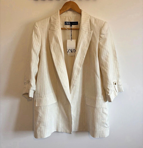 Zara women beige - women’s, striped