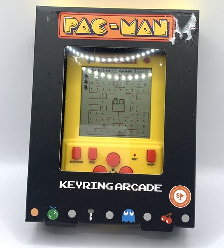 Pac man keyring - man,