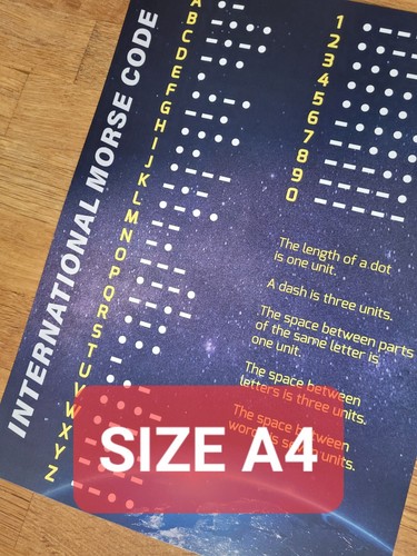 International morse code - international,