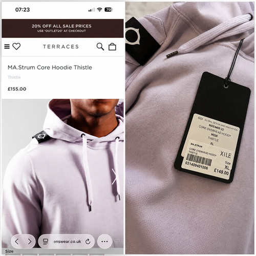 Mastrum hoodie bnwt - mastrum, in