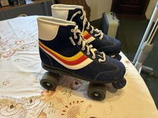 Vintage retro rollerskates - vintage/retro,