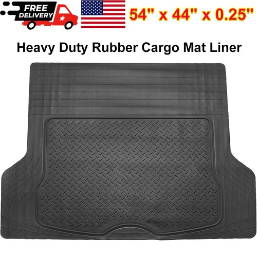 Heavy duty rubber cargo - duty, mat