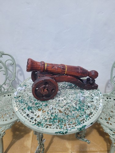 Vintage large carved wooden - vintage,