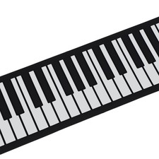 88 Keys Roll Up Piano Keyboard Portable Rechargeable Foldable Electronic Ke OU
