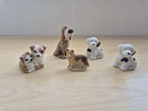 Ceramic miniature dogs - ceramic,