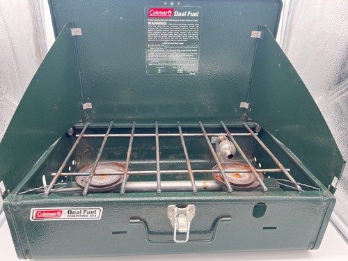 Coleman 424 dual fuel burner - coleman,