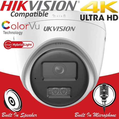 Hikvision oem 8mp colorvu poe - hikvision,