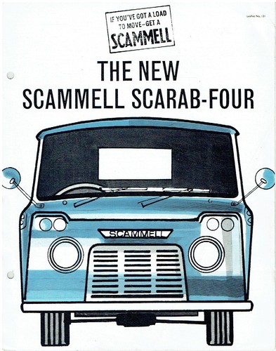 Scammell scarab four - scammell, scarab-four