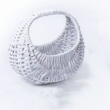  Flower Basket Gift Storage Basket Wicker Woven Basket Woven Flower Basket for