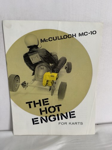 Vintage mcculloch 10 - vintage, mc-10