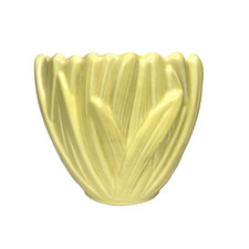 Sylvac Yellow Planter Pot Flower Pot 2483