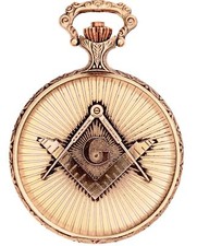 Masonic Pocket Watch Full