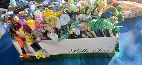 Embroidery threads new job - embroidery, lot