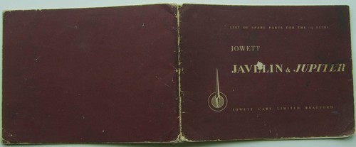 Jowett javelin jupiter - javelin,