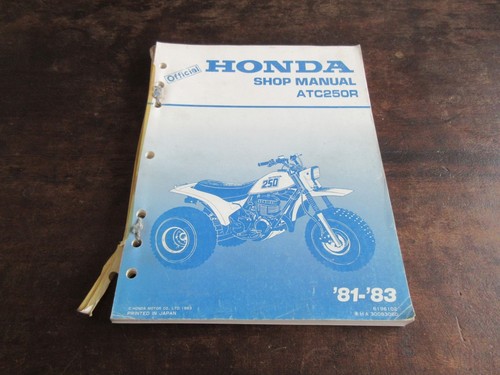 Honda atc250r 1981 1982 - atc250r, 1983