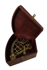 Nautical Sextant in Wooden
