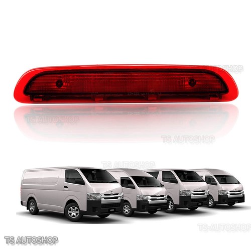 Red rear third toyota hiace - red,
