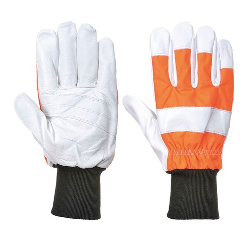Oak chainsaw protective glove - oak,