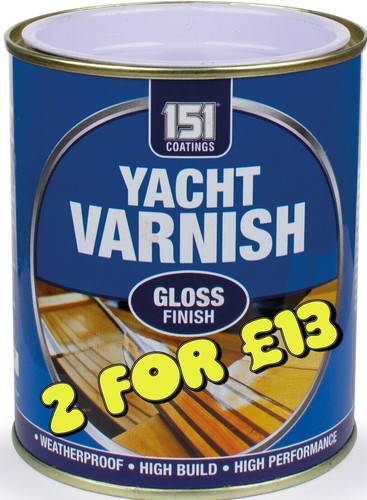 151 yacht varnish 300ml tin - yacht,