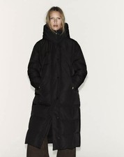 ZARA LONG HOODED WATER