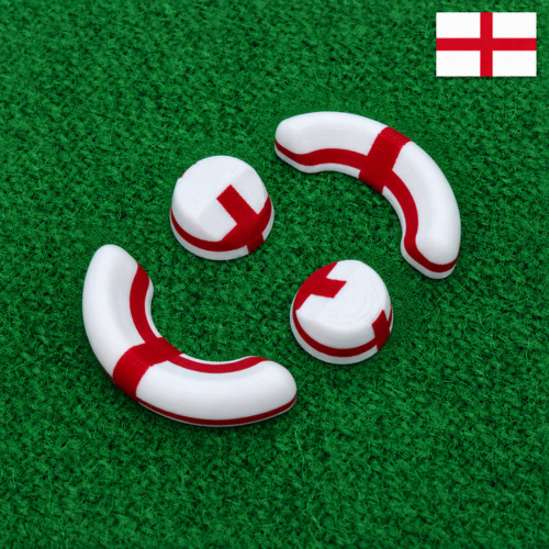 Set england bowls wedges - 4,